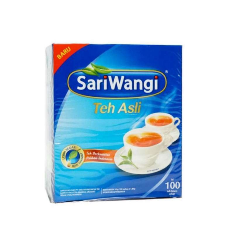 

Sariwangi teh asli 100 pcs box