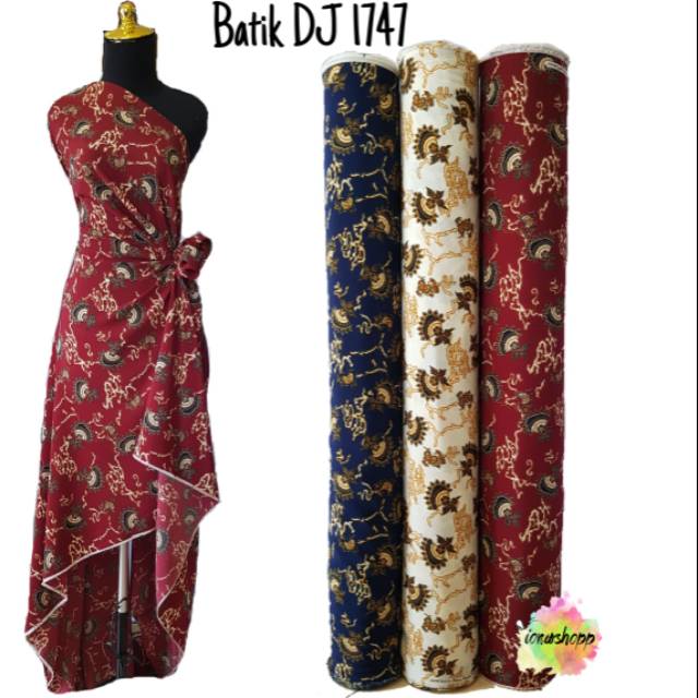 Kain Batik Halus DJ1747 / Kain Batik Meteran