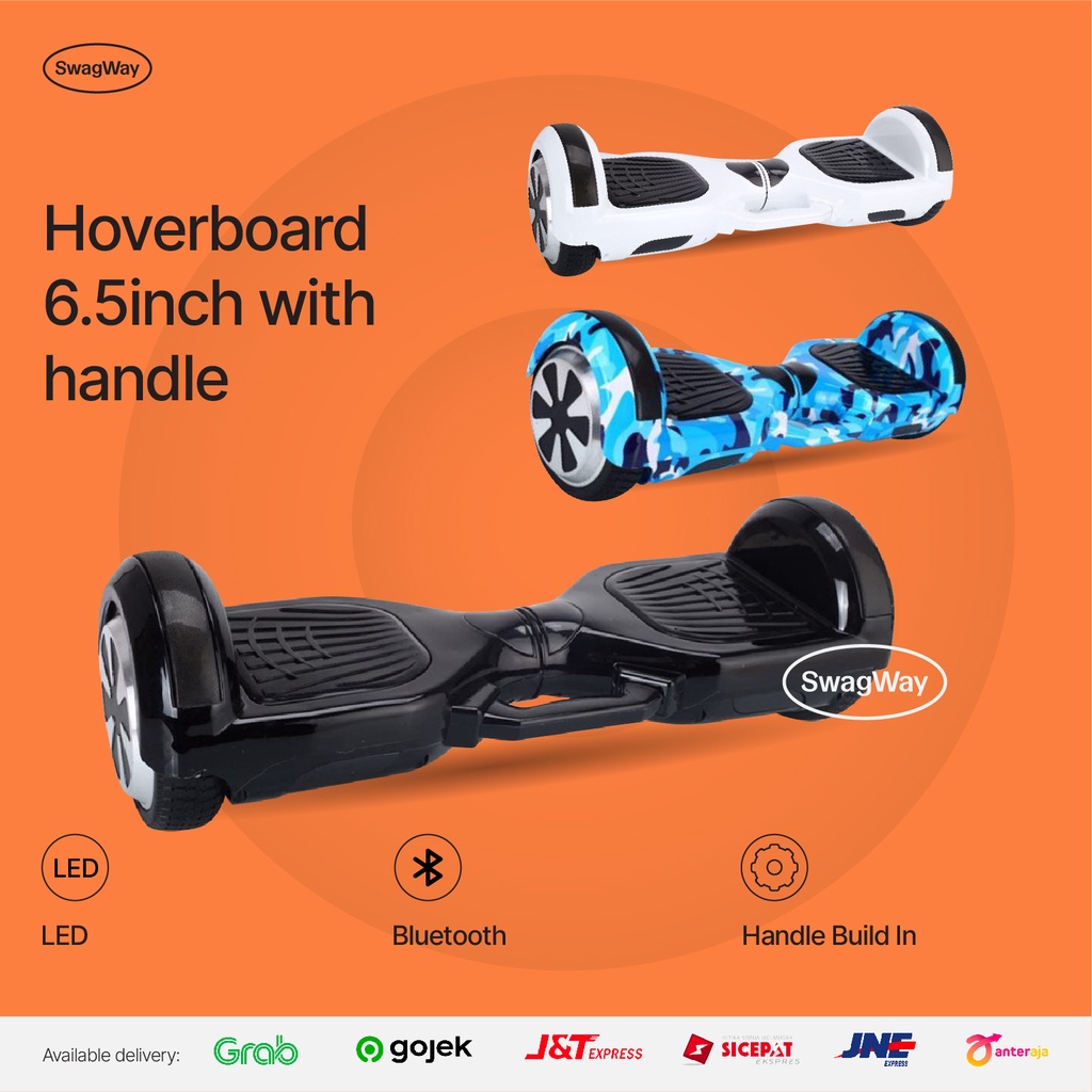 Jual SMART BALANCE WHEEL AUTOMATIC HOVERBOARD MINI HANDLE AUTO BALANCE