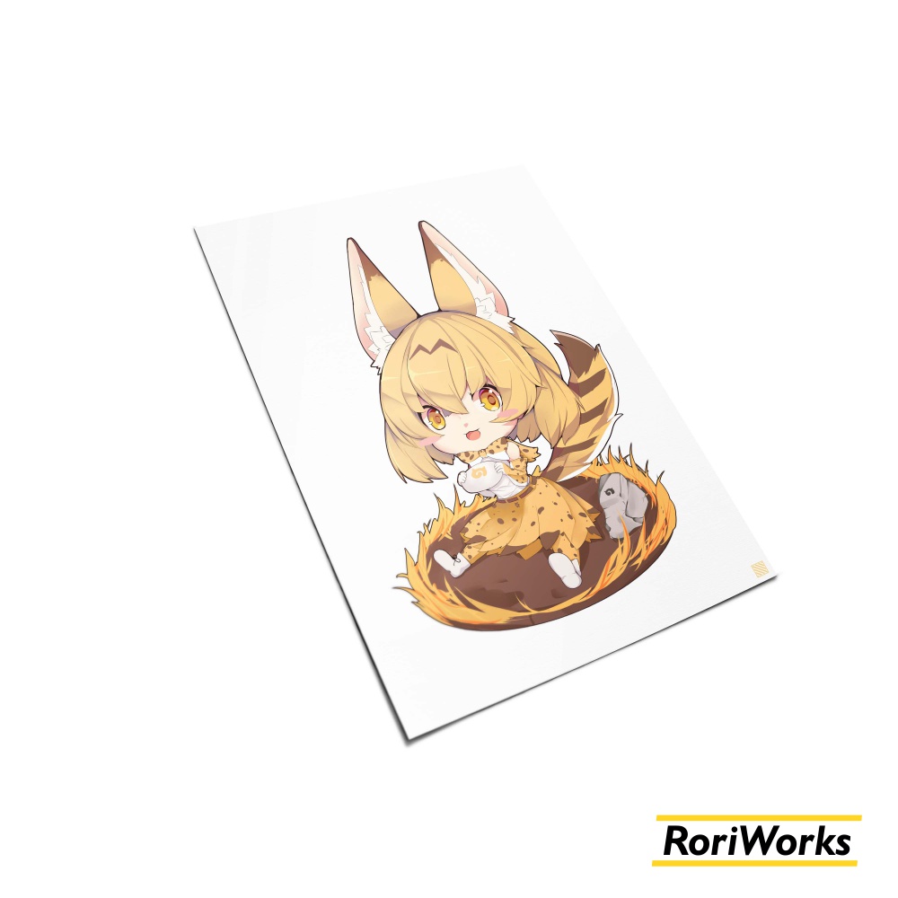 Poster Anime - Serval Kemono Friends