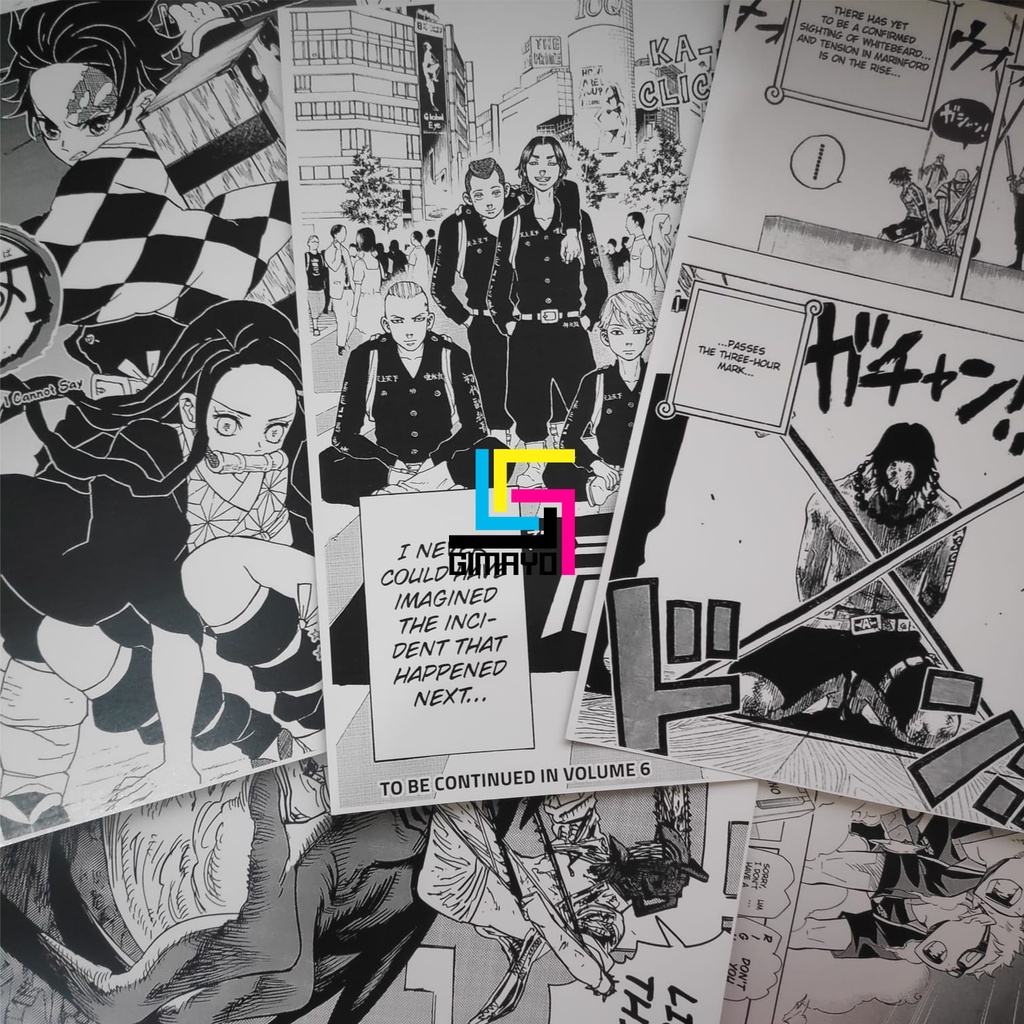 Poster Manga Wall Anime Wallpaper Dinding Komik Custom Request-4