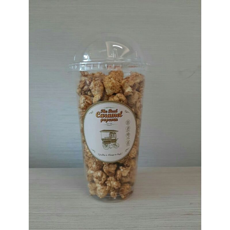 

The Real Caramel Popcorn XXI kemasan Tumbler(khusus Luar P.Jawa)