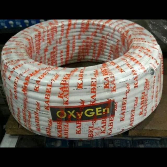 KABEL LISTRIK OXIGEN 3X2,5 KABEL kawat tembaga per rol 50 meter/kabel 3x2.5 per rol