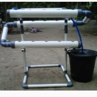 Paket Instalasi Hidroponik mini 15 lubang