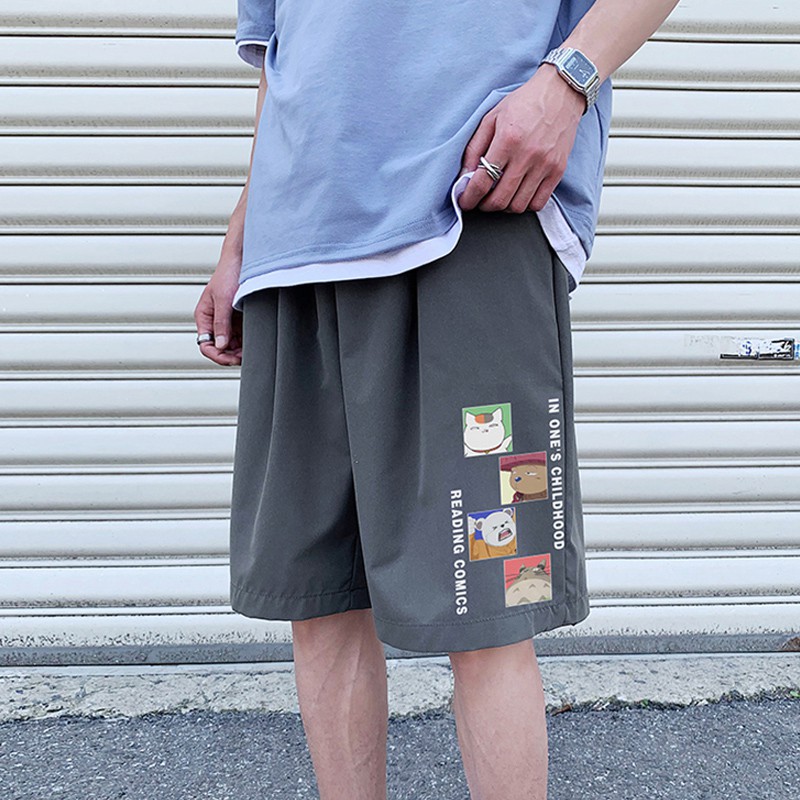  Celana  pendek  pria pasang merek celana  lurus kasual lima 