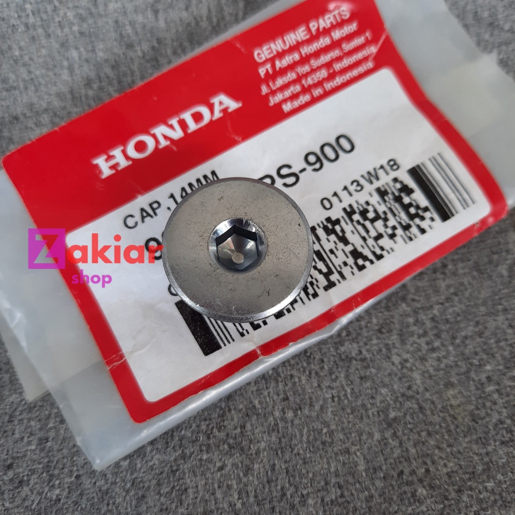 Tutup Top Blok Magnet Kecil Honda Verza Megapro New Monoshok Tutup Kecil Original AHM