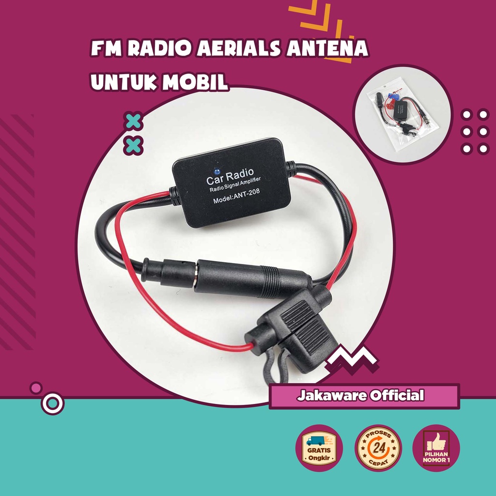 PODOFO FM RADIO AERIALS ANTENA UNTUK MOBIL KONVETIONAL VARIASI DEKORASI LASER RACING POLOS TENAGA SU