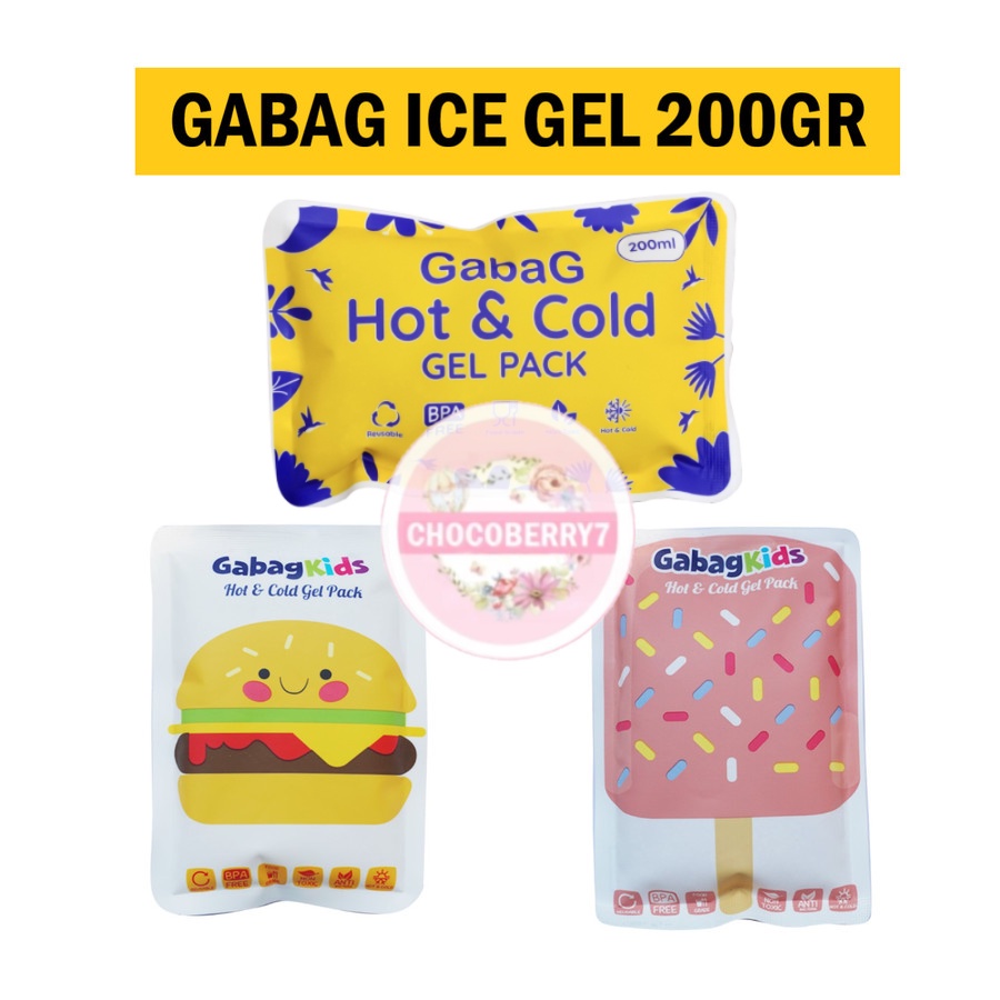 Gabag Ice Gel Pack KECIL 200gr / 200ml