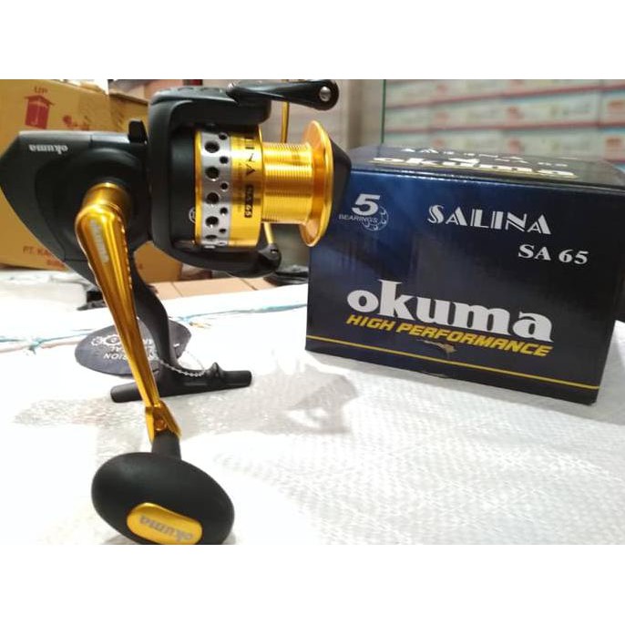 Reel Laut Spinning Okuma Salina SA 65