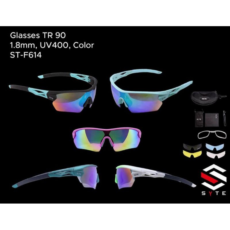 KACAMATA SEPEDA CYCLING GLASSES SYTE F614