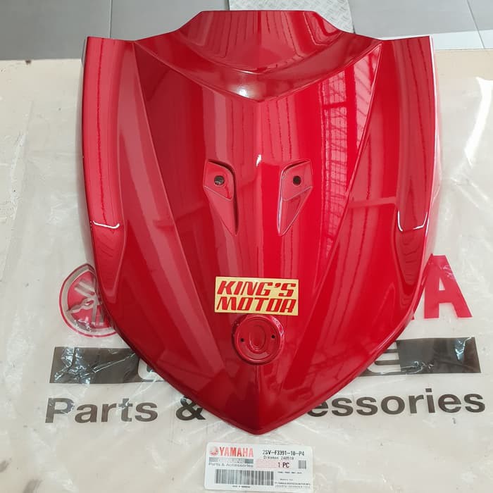 tameng depan XEON GT125, GT 125 MERAH MAROON ASLI YAMAHA