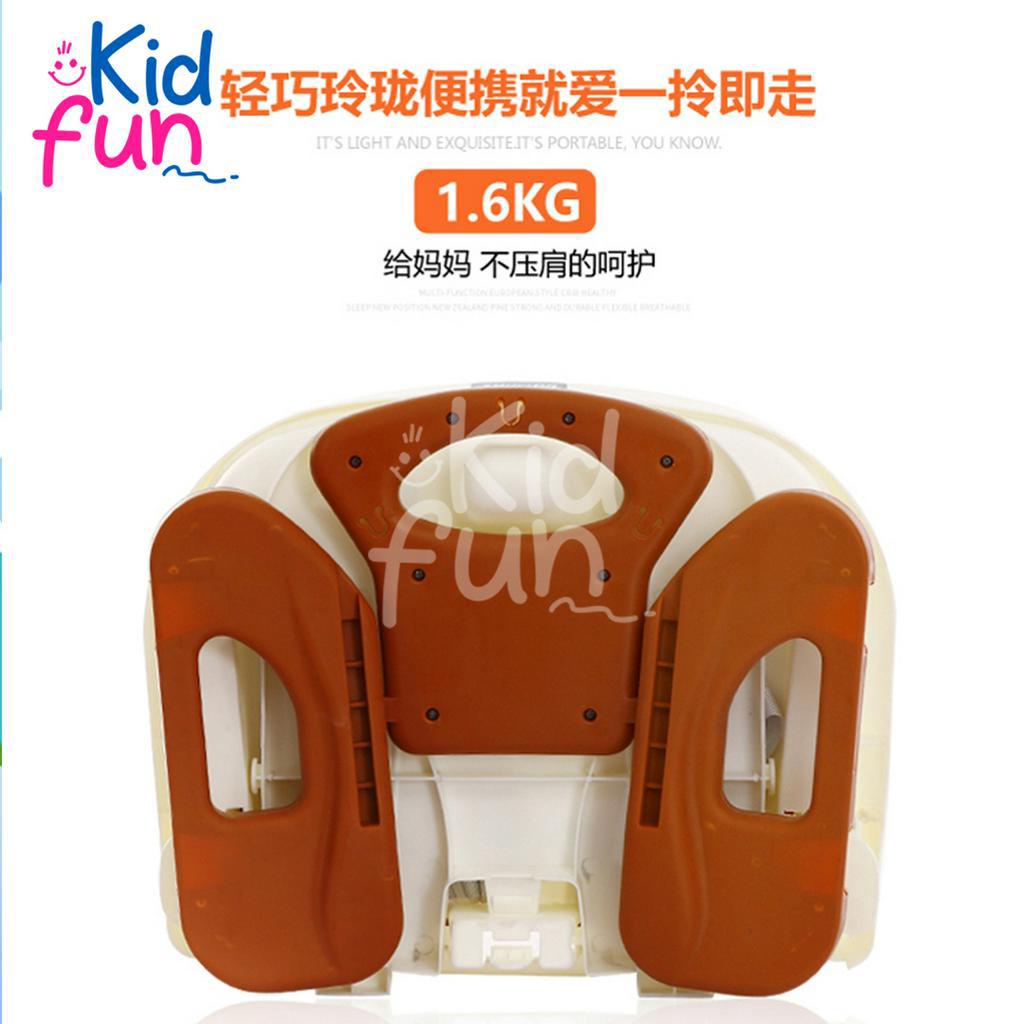 KidFun - Kursi Makan Bayi Portable Booster High Chair Booster Seat Kursi Makan MPASI Anak Bayi KURSI MEJA MAKAN untuk belajar duduk makan MULTIFUNGSI FUN CHAIR Infant Seat Kursi Sofa Tempat Belajar Duduk Bayi Model Polos