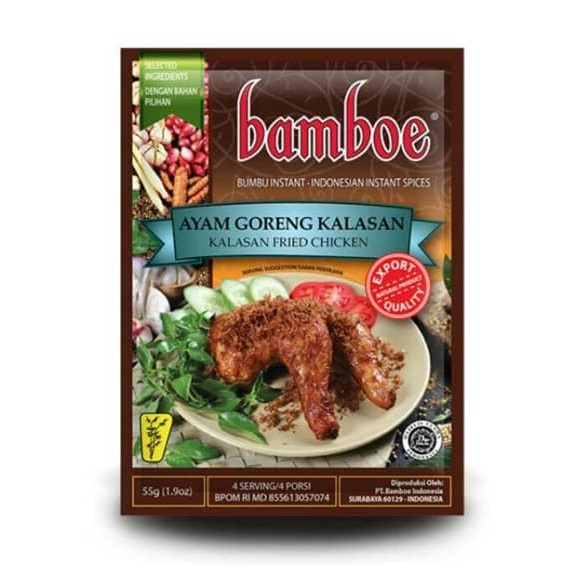 

BAMBOE Bumbu Ayam Goreng Kalasan - 55 gr