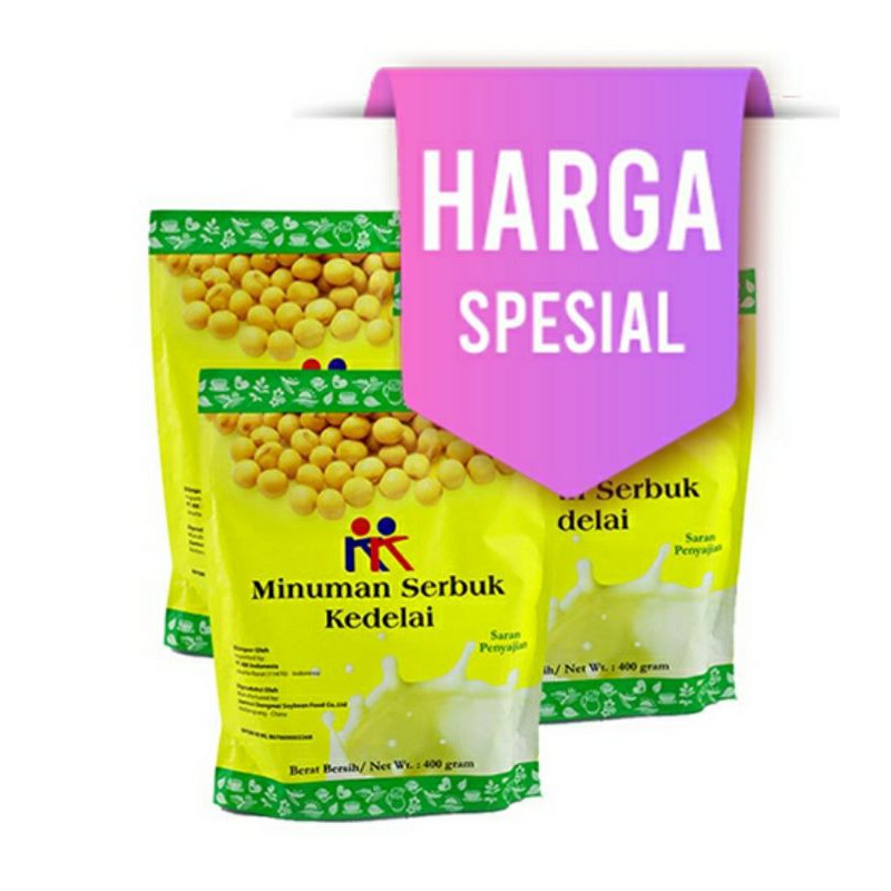 

KK Minuman Serbuk Kedelai Paket Harga Spesial 3 Pak