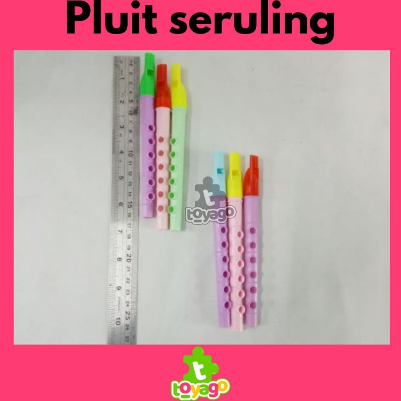 Mainan Anak Pluit Seruling Isi +-100 Pcs Grosir Murah