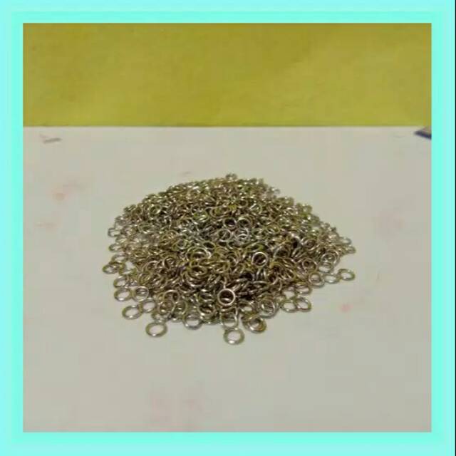 Ring kecil aksesoris 3 - 4 mm