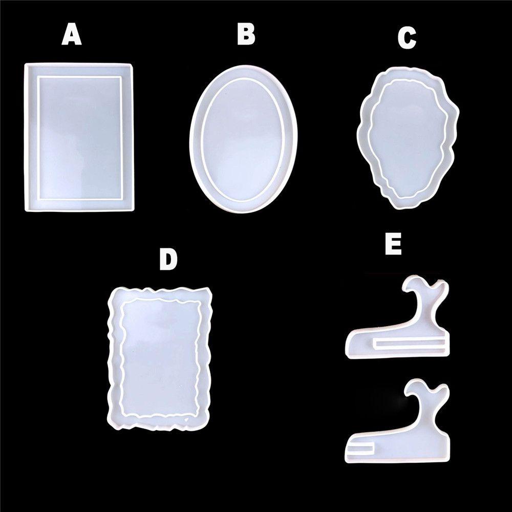 Chookyy Cetakan Resin Perlengkapan Festival Liontin Resin Bulat Alat Membuat Perhiasan Silicone Mould