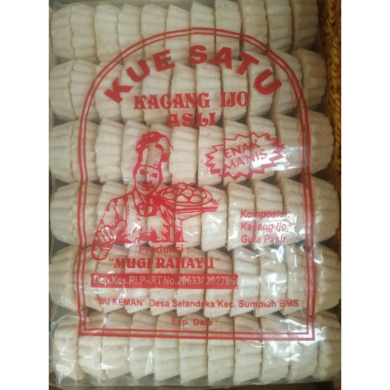 KUE SATU KACANG HIJAU/KUE SATU KETAN