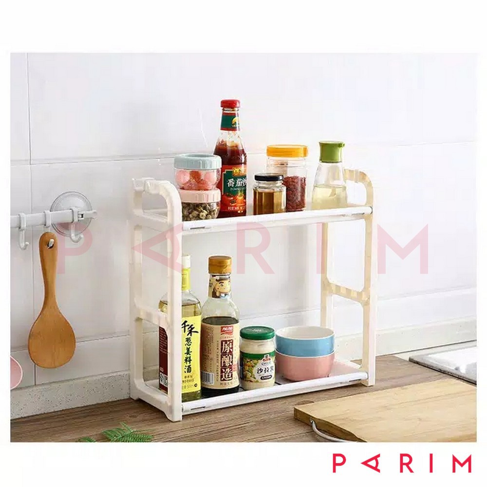 PARIM RAK DAPUR RAK WASTAFEL RAK PLASTIK SERBAGUNA RAK KECIL RAK MINI PRM-210