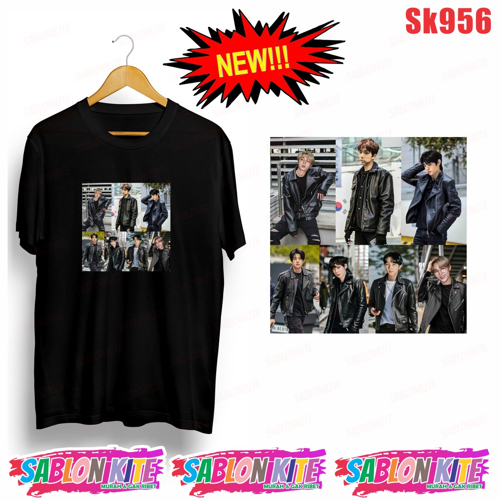 MURAH!!! KAOS KPOP MEMBER SK956 UNISEX COMBED 30S