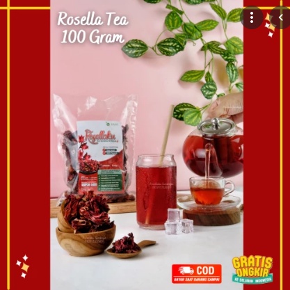 

[ORIGINAL] READYSTOCK ISI 2PCS Teh Bunga Rosella Merah Kencana Sari - Rosela Buat Diet Stroke Kanker