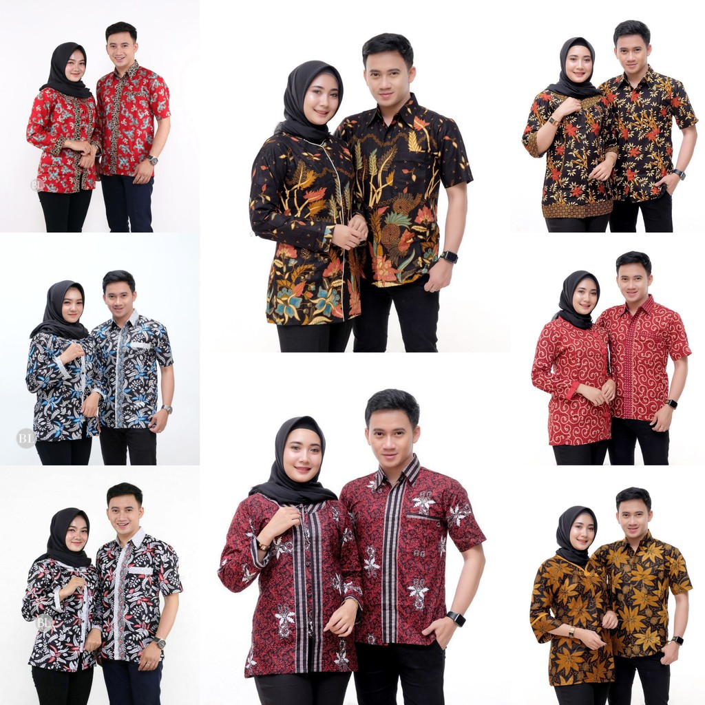 Produsen Couple Batik Seragam Kantor 1 blBZNeIpBE7Nx