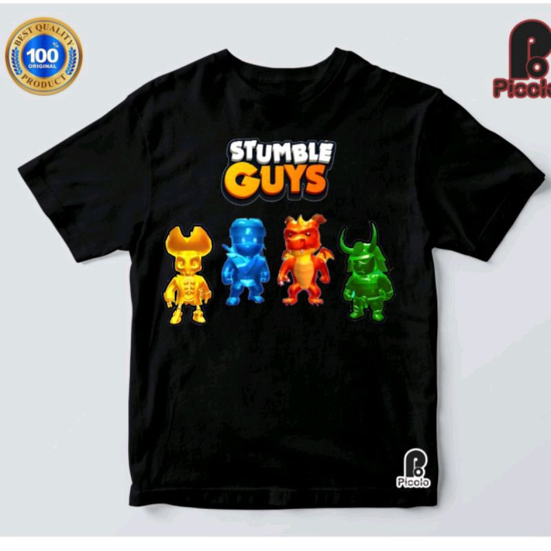 kaos baju anak stumble guys bahan premium