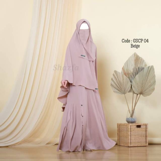 Gamis set syari shazfa