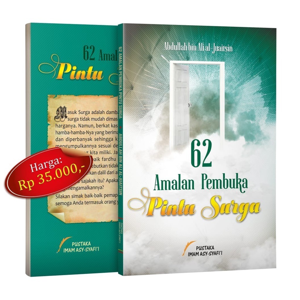 Buku 62 AMALAN PEMBUKA PINTU SURGA Abdullah bin Ali Al Juaitsin