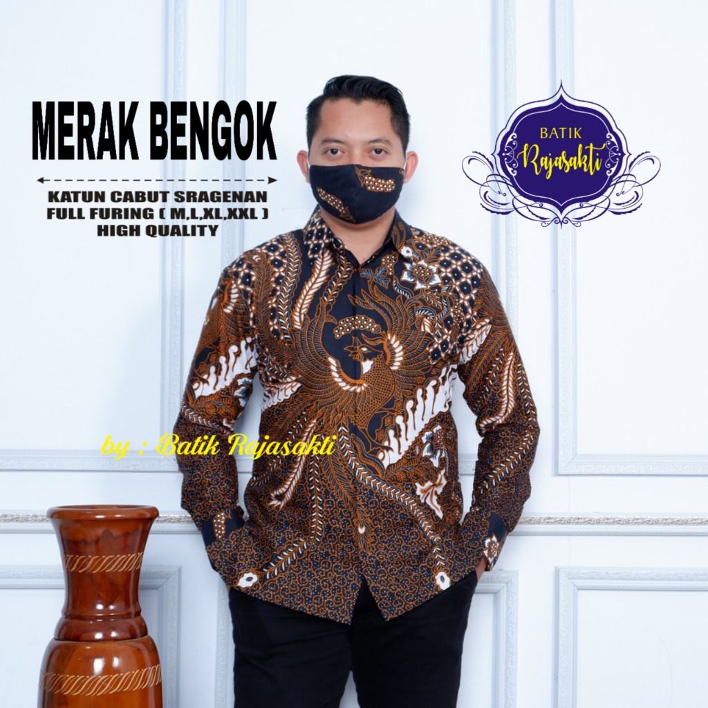 MERAK BENGOK RAJASAKTI KEMEJA BATIK SOLO PRIA LENGAN PANJANG PENDEK LAPIS FURING ATASAN PREMIUM MODERN KATUN HALUS KEMEJA BATIK SOLO PRIA LENGAN PANJANG PENDEK LAPIS FURING ATASAN PREMIUM MODERN KATUN HALUS ADIYAMA TOLET AFZAM AKHILENDRA ALEHANDRO AQMAR