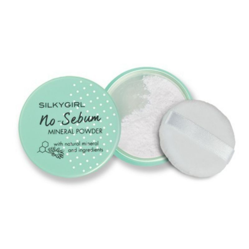 Silkygirl No Sebum Mineral Powder Blotting Pack 5gr Silky Girl