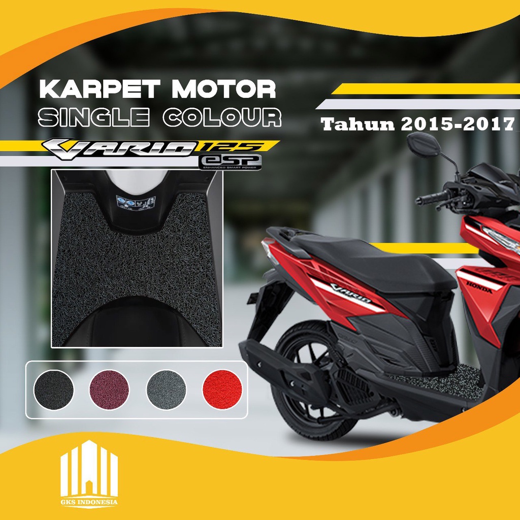 PRESTIGE KARPET MOTOR HONDA SC NEW VARIO 125 CC /150 CC TAHUN 2015 - 2017