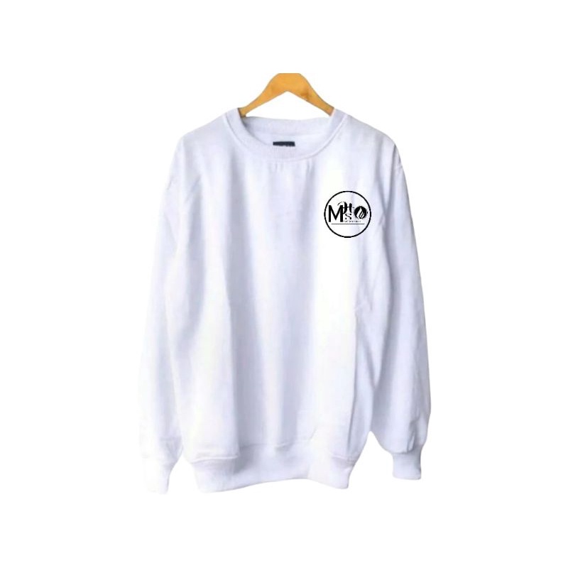 crewneck Jumbo logo MHS Basic Bigsize XXXL XXXXL XXXXXL Pria wanita