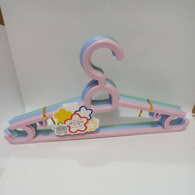 EVL-GEVL-G-808-C-GANTUNGAN-BAJU-PLASTIK-WARNA (isi 6 pcs)