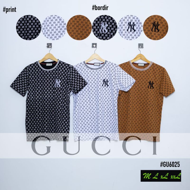 T-SHIRT KAOS GUCCI NY PREMIUM UNISEX