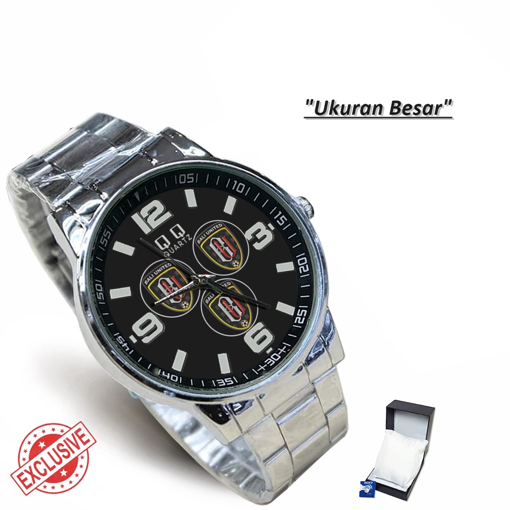 Jam Tangan Rantai Couple BALI UNITED (Keren)