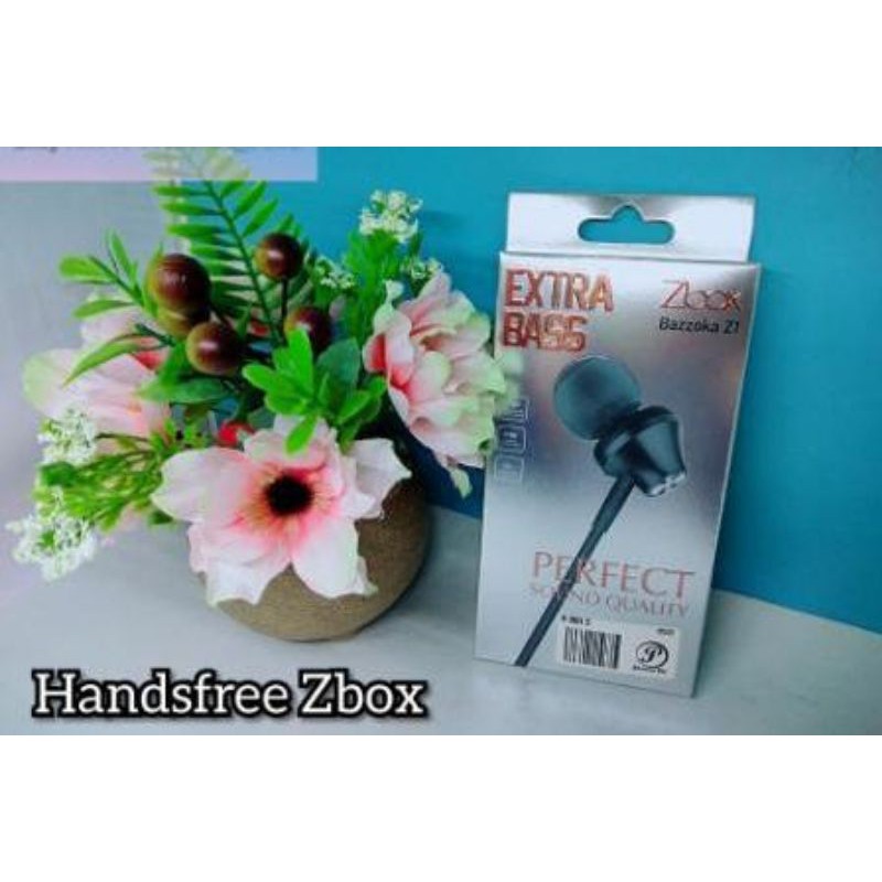 Headset/Earphone handfree hanset handset Zbox Bassoka Z1 super bass