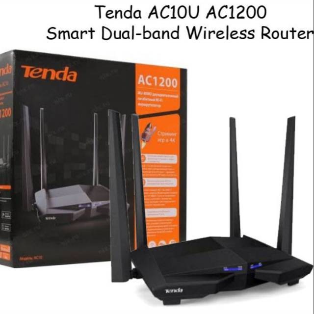 Tenda AC10U Smart Dual-Band Gigabit MUMIMO AC10 U Wireless Router