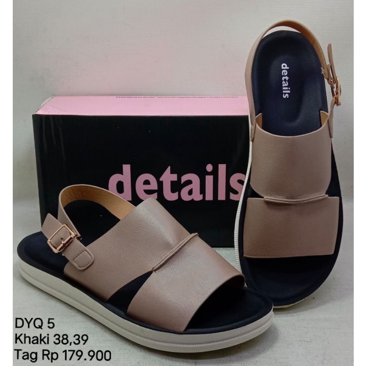 DYQ 5 SENDAL SEPATU TALI DETAILS