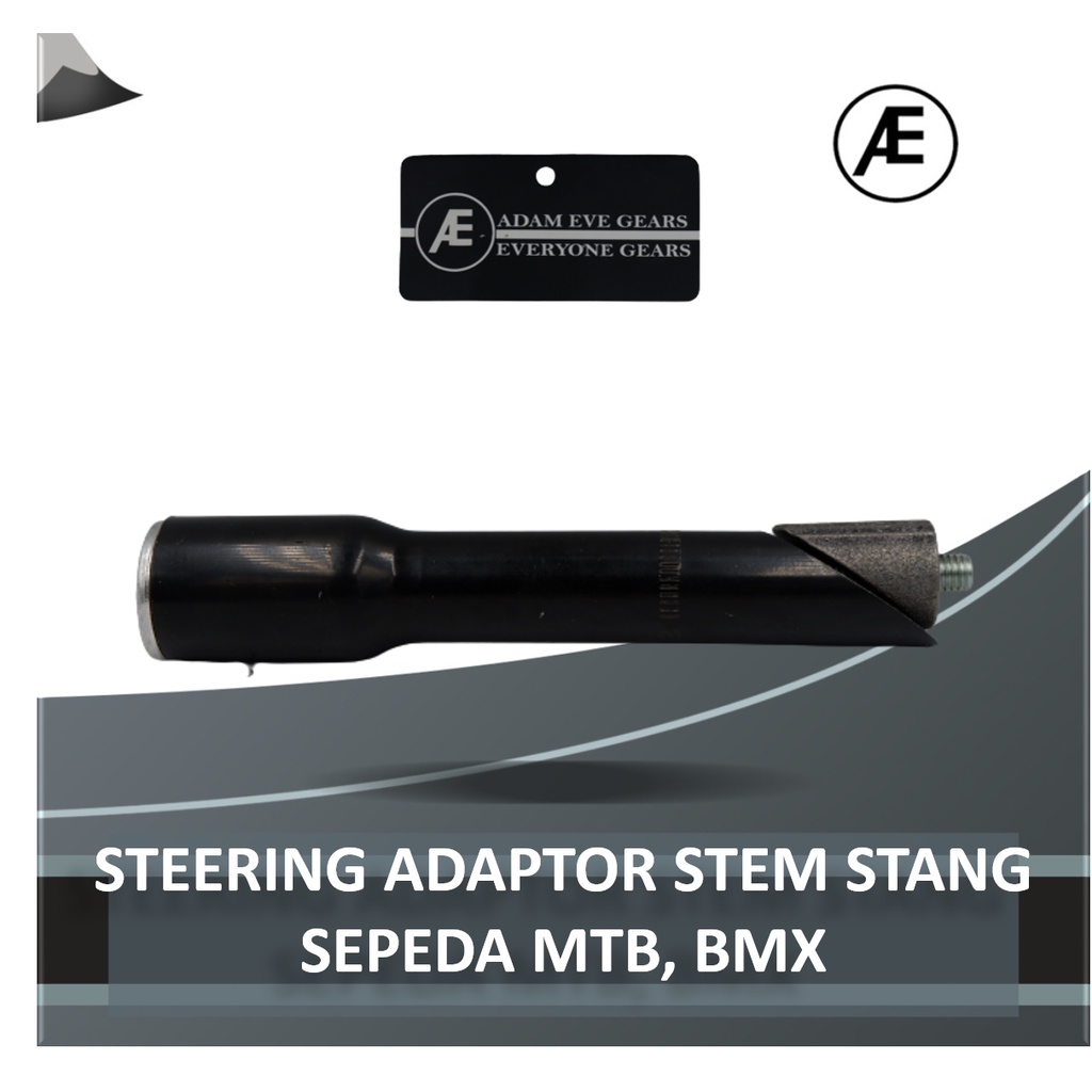 ADAMEVE STEERING ADAPTOR STEM STANG SEPEDA MTB, Federal