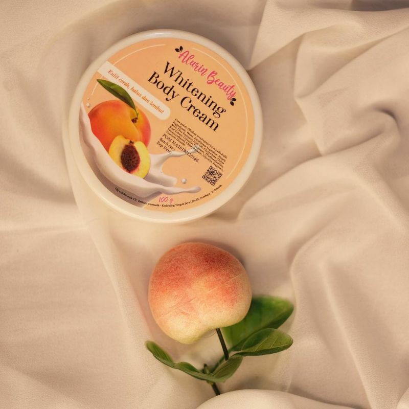 whitening Body Cream (BPOM ORI) BLEACHING BADAN ALURIN BEAUTY