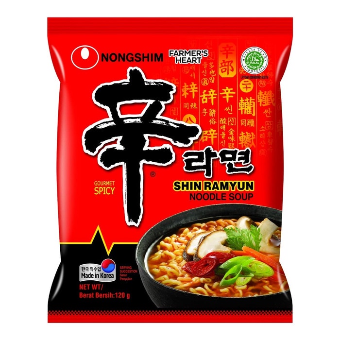 

cs2tur Shin Ramyn Ramen Korea Spicy Asli Impor Dari Korea Langsung Original Ffa2D01A1