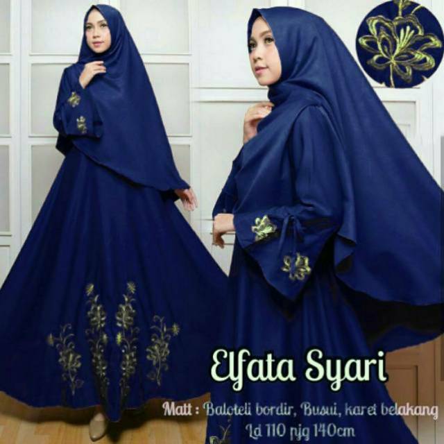 SYARI EYATA/SYARI WANITA/SYARI GAMIS/MAXI GAMIS/SYARI WANITA/*DF