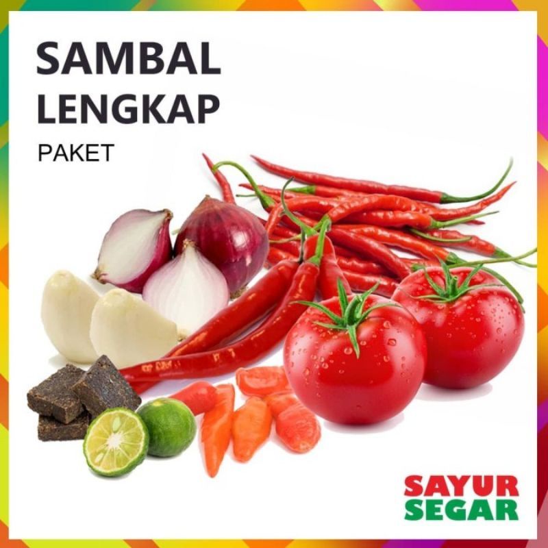 

paket sambelan banyak fresh