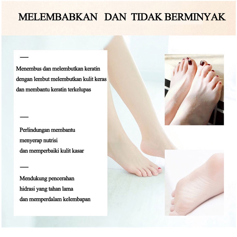 krim kaki 100g obat kaki pecah dan kering krim kaki Exfoliating Kapalan Smoothing Krim Kaki Memperbaiki tumit pecah-pecah dan kering