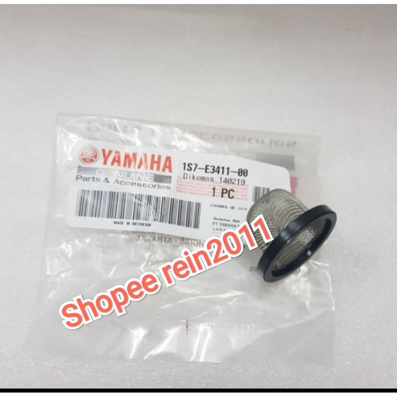 STRAINER FILTER SARINGAN OLI NMAX XABRE WR155 VIXION OLD NVA NVL ASLI ORI YAMAHA 1S7 E3411 00