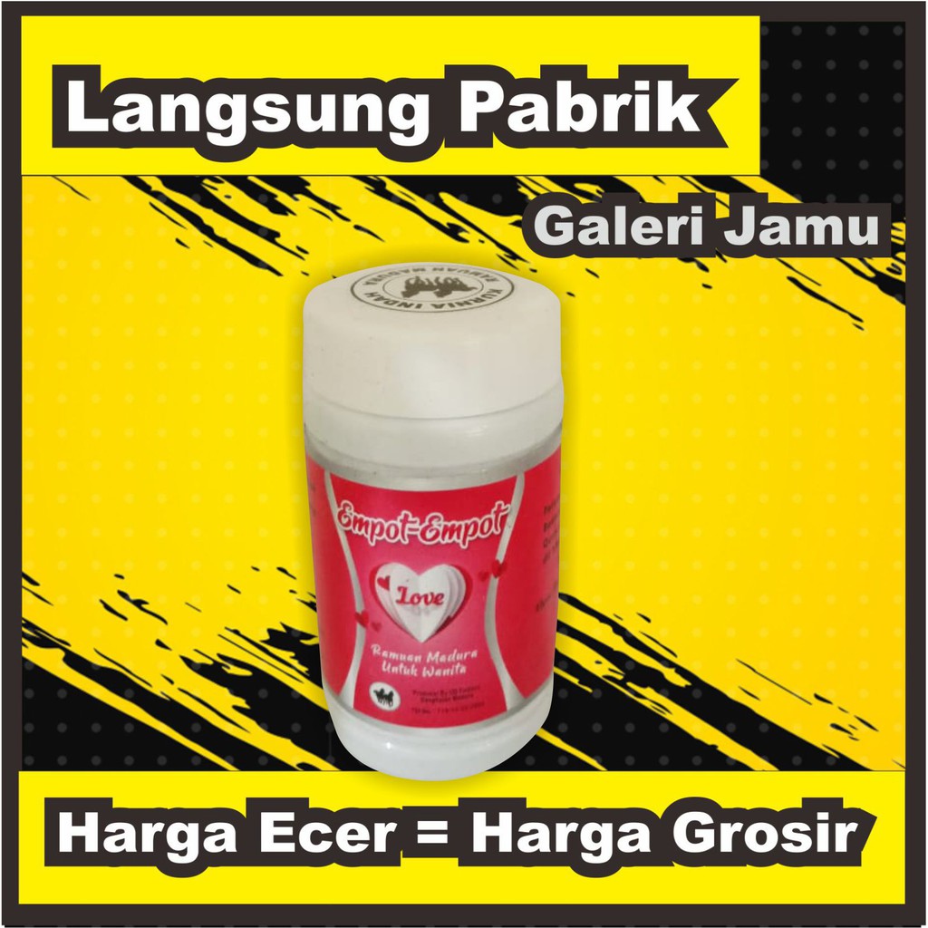 jamu empot ayam empot istimewa Firdaus madura jamu kesehatan kewanitaan original (COD)