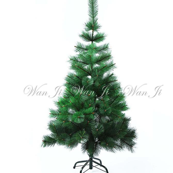 Pohon Natal 120Cm 1,2 Meter 4 Feet Jarum Pine Pinus Natal Christmas