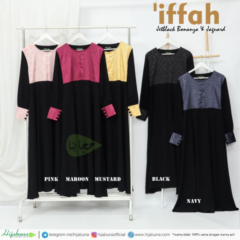Gamis Only "Iffah by Hijabuna