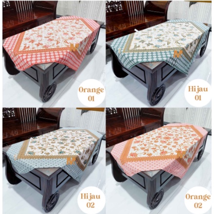 Taplak meja batik / Taplak Meja Kotak Ruang Tamu / Taplak meja ruang guru ruang kelas / Hiasan rumah
